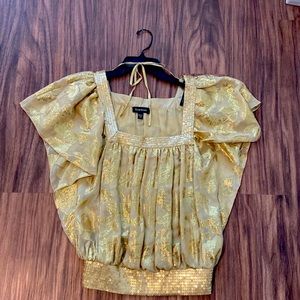 Gold Top- bebe